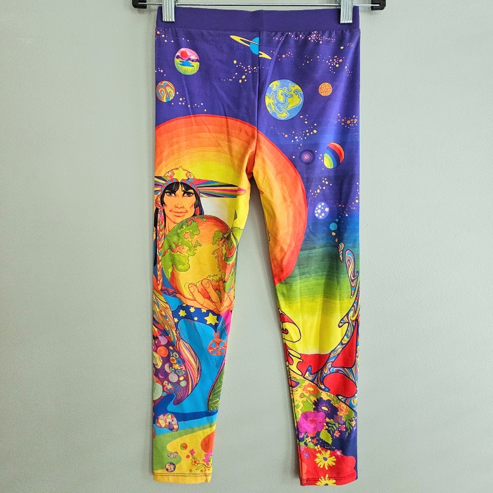 NWT Stella McCartney Kids Beatles Get Back Rainbow Leggings